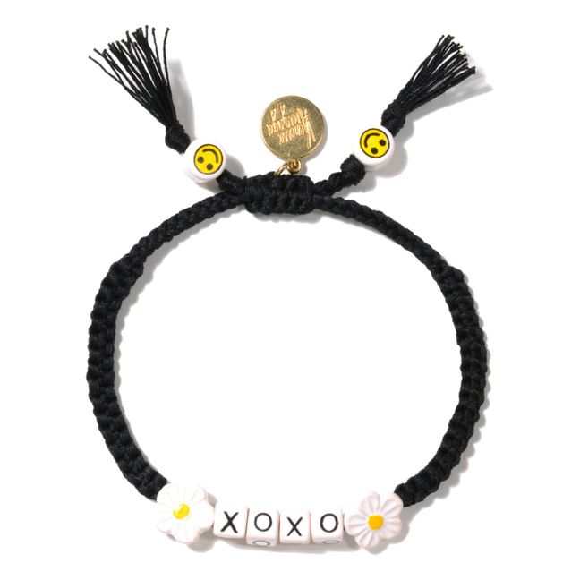 Bracelet XOXO Daisy Noir