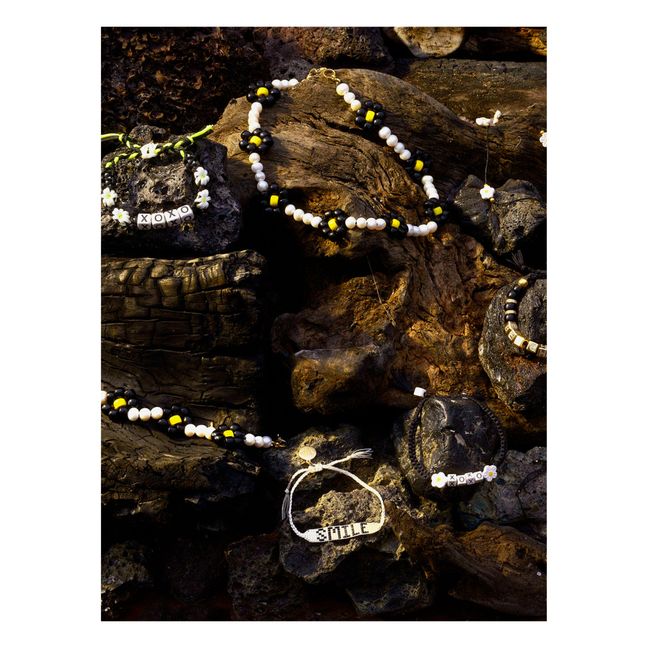 Bracelet XOXO Daisy | Noir