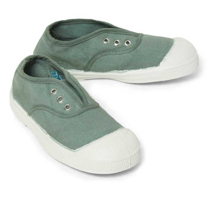 Elly Vegan Tennis Sneakers Green- Product image n°1