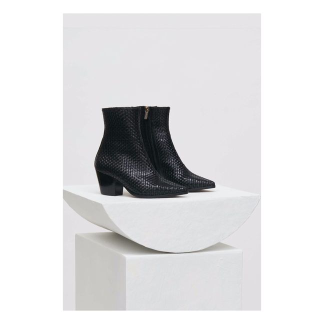 Botas Tejas | Negro