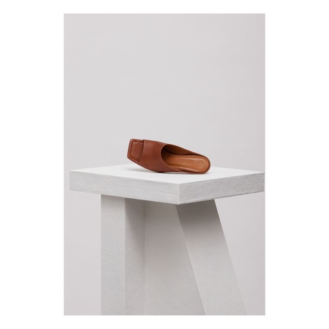 Mar Leather Sandals | Kamelbraun