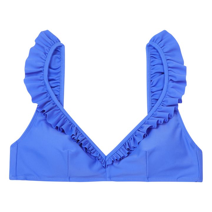 Diane Recycled Polyamide Bikini Top - Women’s Collection  | Royal blue- Product image n°0