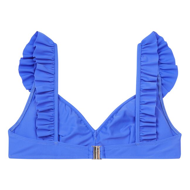 Diane Recycled Polyamide Bikini Top - Women’s Collection - Royal blue