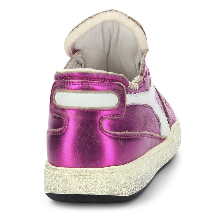 WN Row Cut Silver Used Sneakers | Rosa Fushia- Imagen del producto n°4
