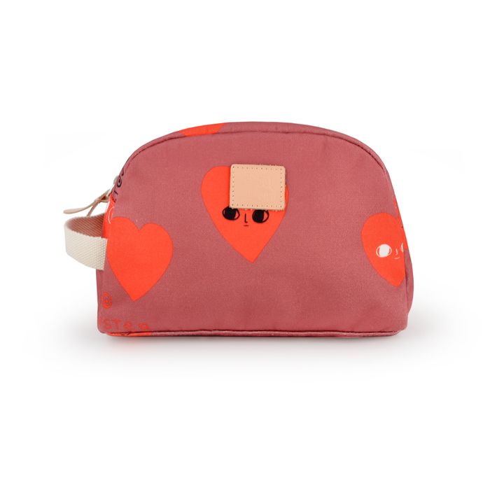Heart Toiletry Bag | Red- Product image n°0