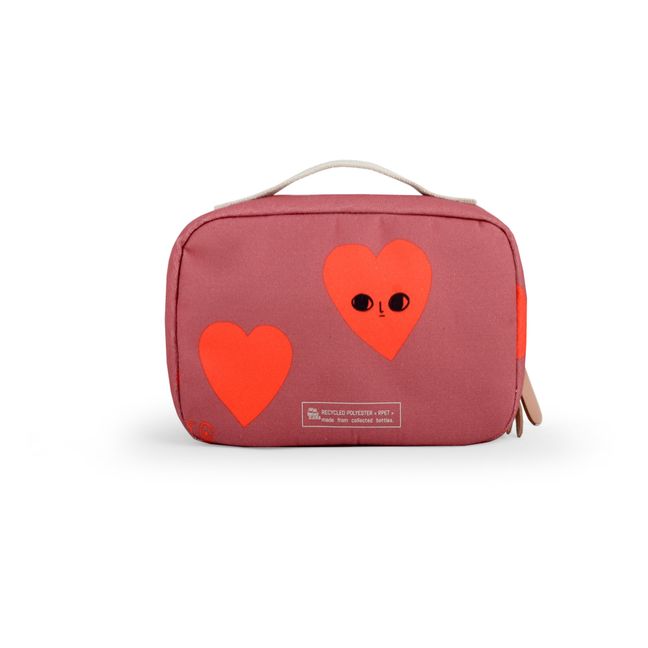 Heart Lunch Box Red