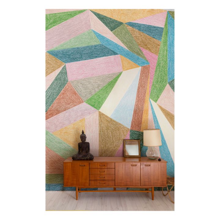 Crayon Wallpaper - 3 Panels | July- Product image n°0
