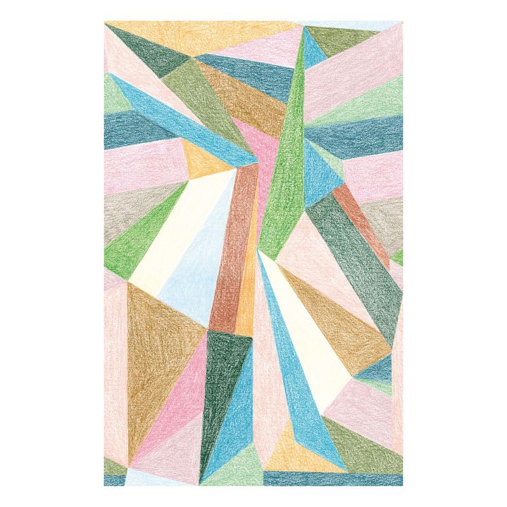 Crayon Wallpaper - 3 Panels | July- Product image n°1