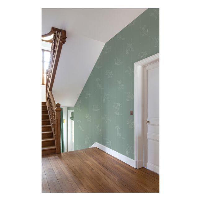 Eden Wallpaper - 2 Panels | Green