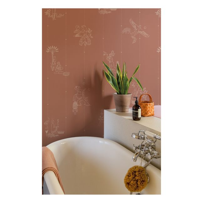 Eden Wallpaper - 2 Panels | Orange