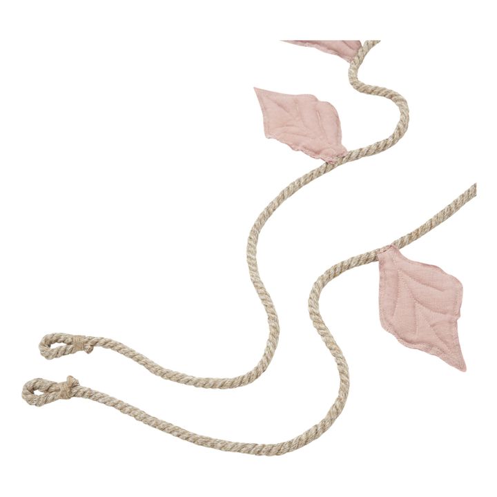 Linen Leaf Garland Pink- Product image n°3