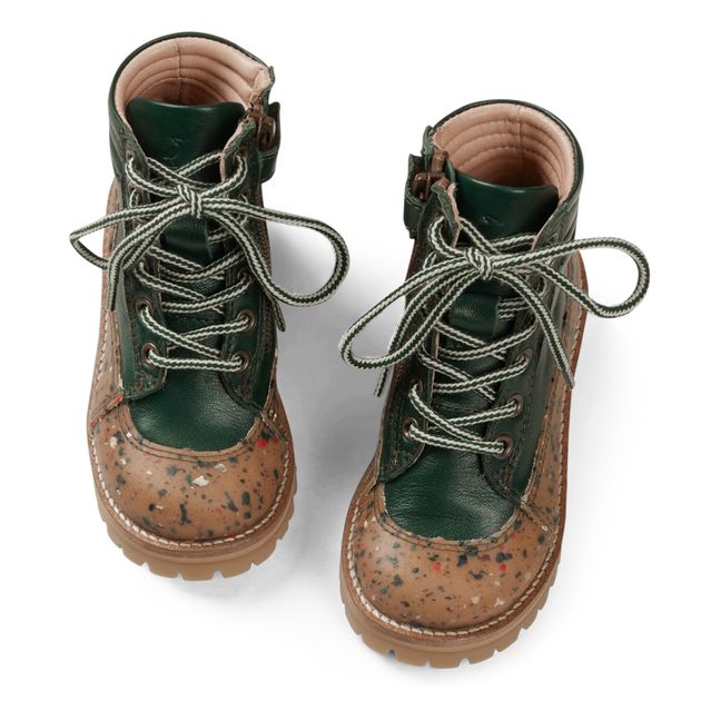 Boots Rugged | Vert foncé