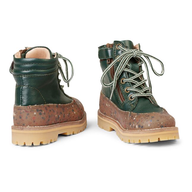 Rugged Boots Verde Oscuro