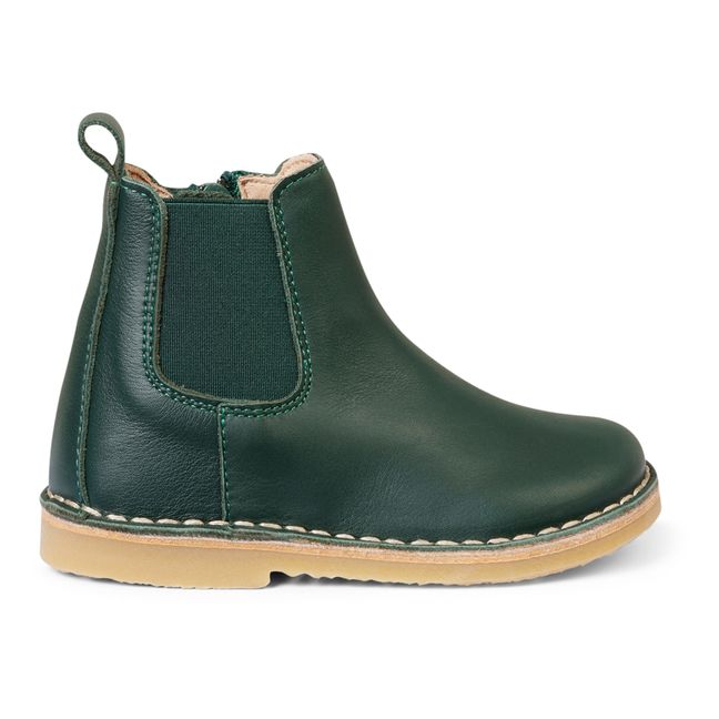 Chelsea Ankle Boots Verde Oscuro