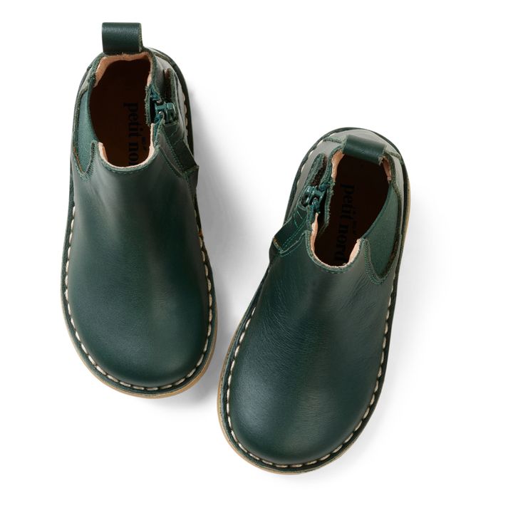 Chelsea Ankle Boots Verde Oscuro- Imagen del producto n°3