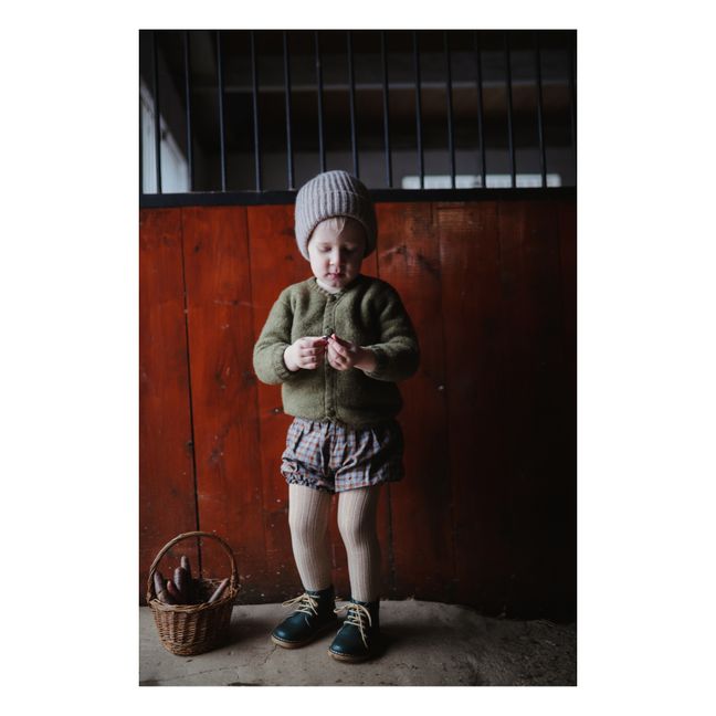 Boots à Lacets Classic | Vert foncé