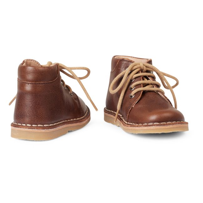 Boots à Lacets Classic | Marron