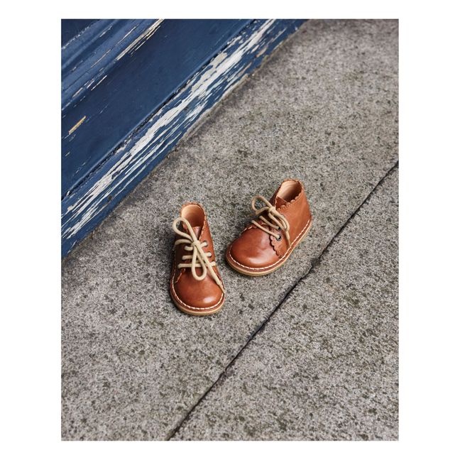 Boots Scallop | Cognac