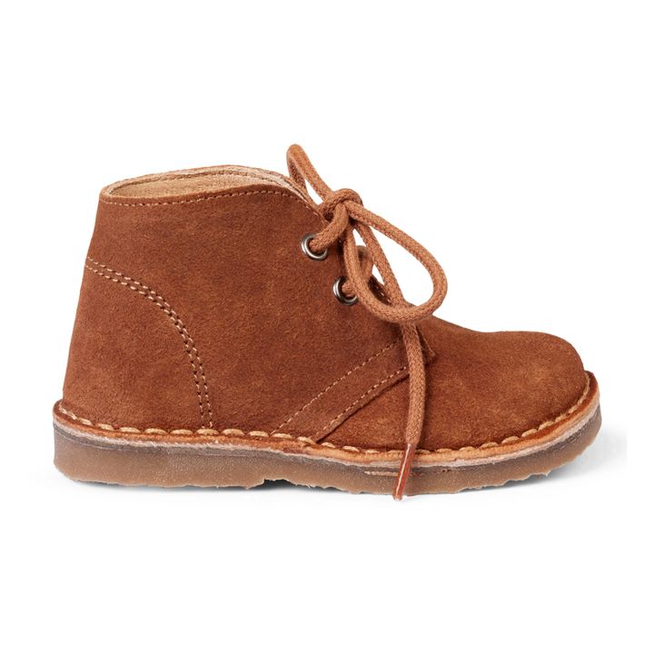 Desert Lace-Up Boots | Camel- Product image n°0