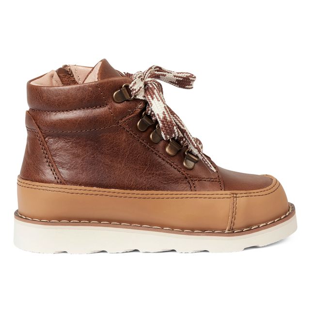 Sportliche Halbschuhe | Braun