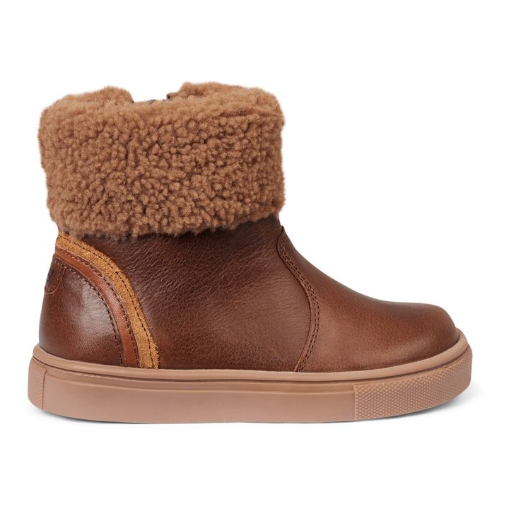 Winter Shearling Lined Chubby Boots Marrón- Imagen del producto n°0