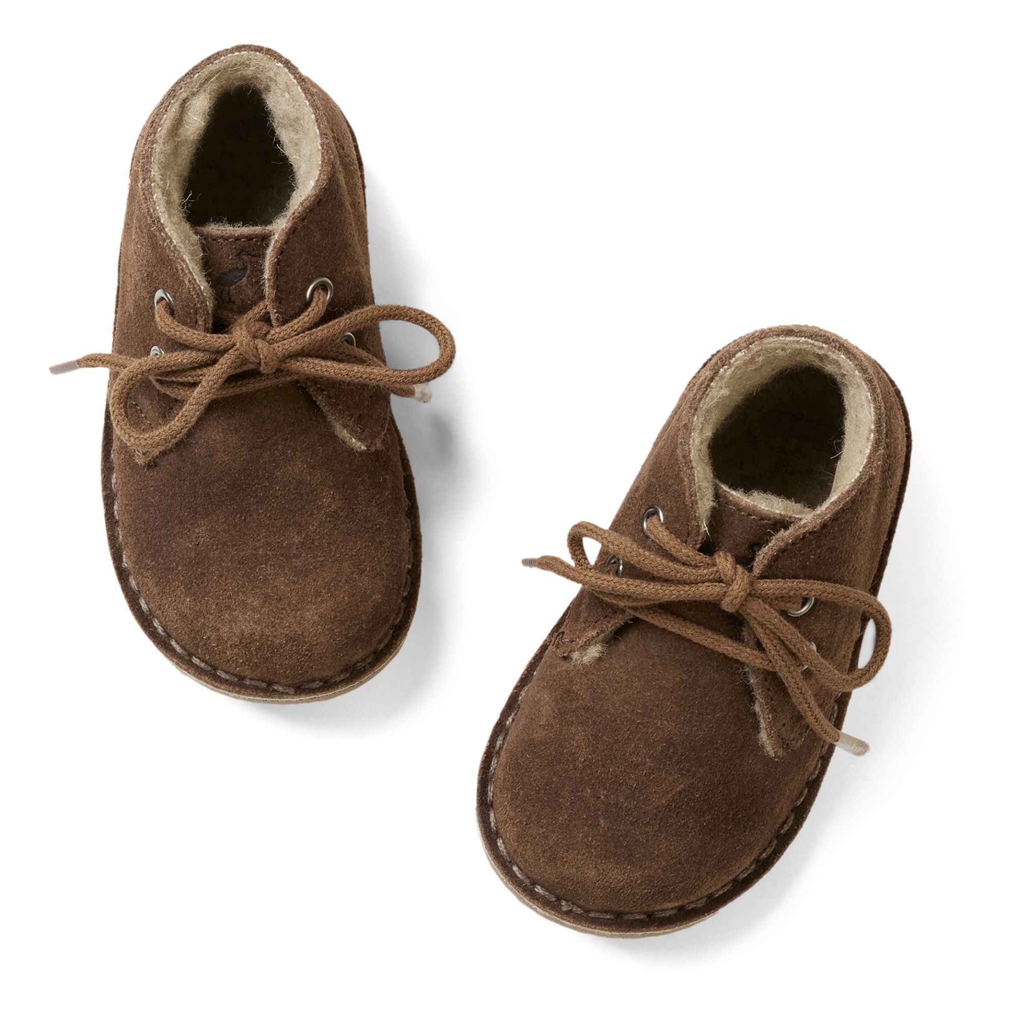 fleece lined desert boots