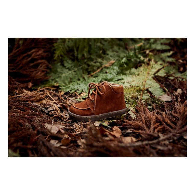 Halbstiefel Chubby Cruiser | Cognac-Farbe
