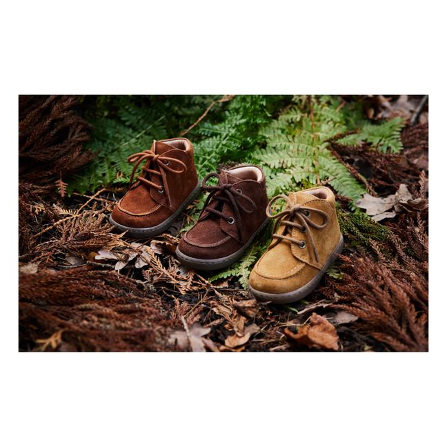 Halbstiefel Chubby Cruiser | Cognac-Farbe