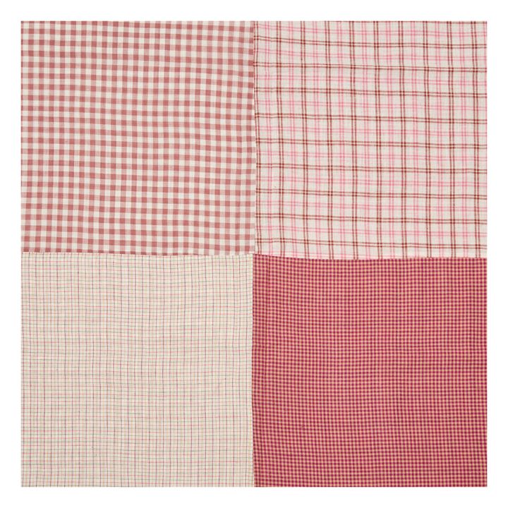 Patchwork Cotton Tablecloth | Rosa- Produktbild Nr. 1