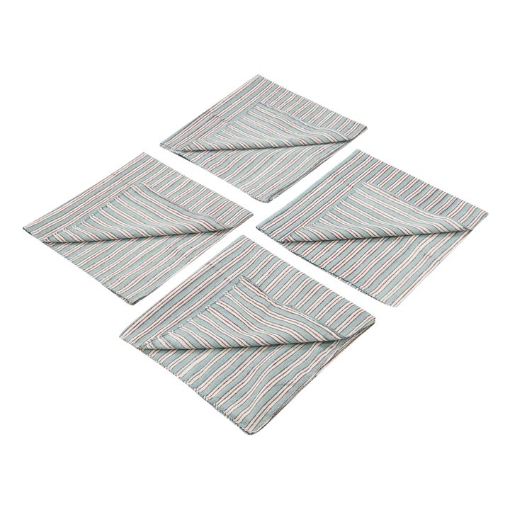 Servilletas de algodón Hapur - Juego de 4- Imagen del producto n°1