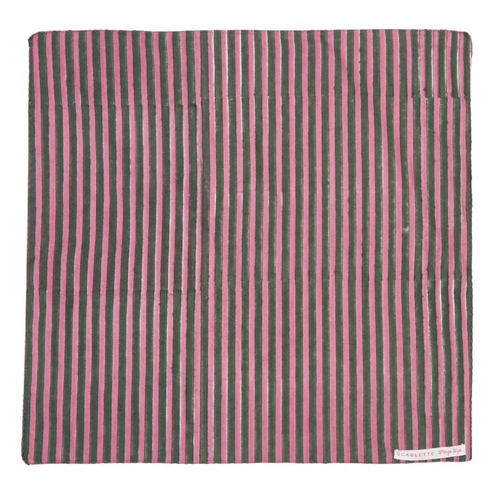 Serviette Bijapur aus Baumwolle - 4er-Pack | Rosa- Produktbild Nr. 2