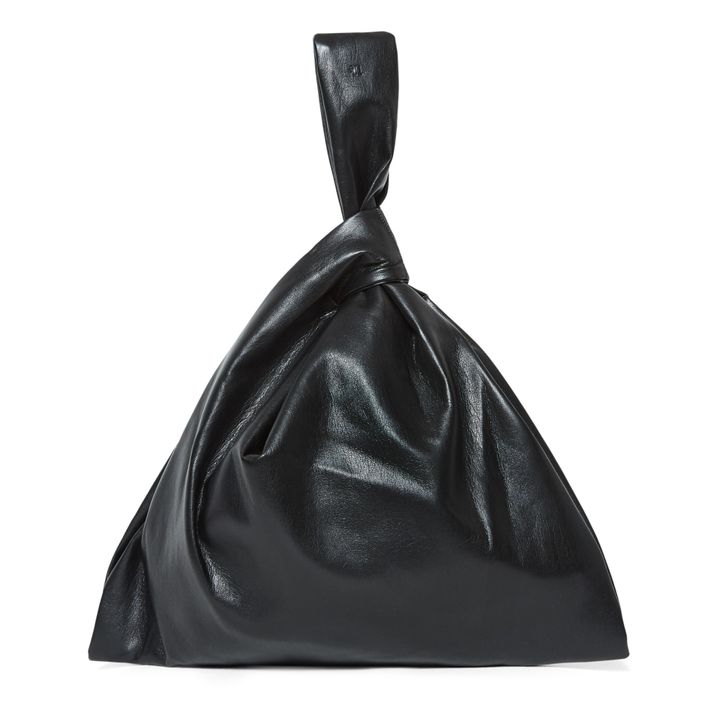 Jen Large Vegan Leather Bag | Negro- Imagen del producto n°0