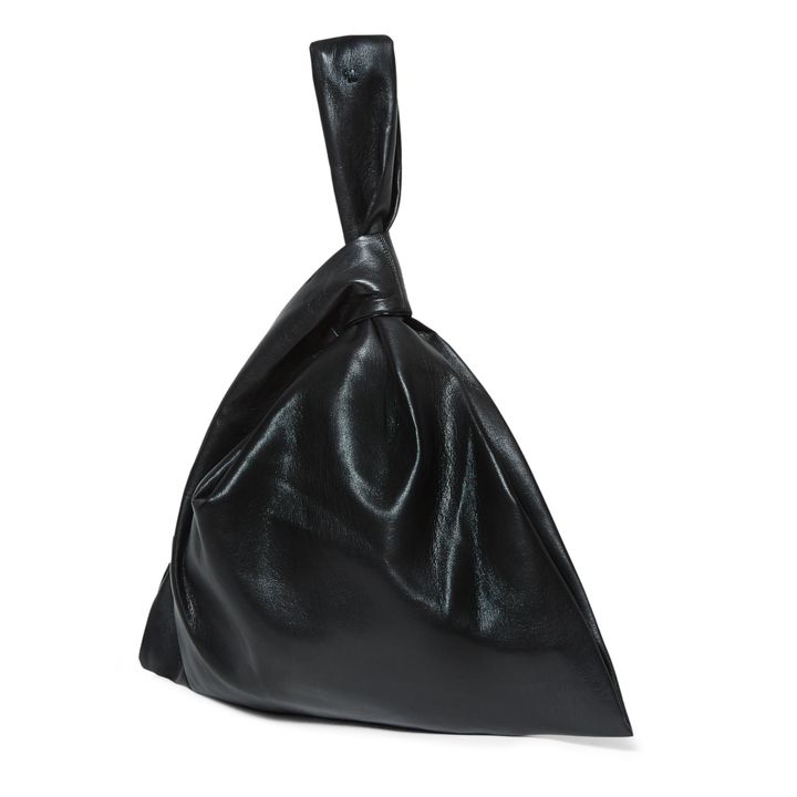 Jen Large Vegan Leather Bag | Negro- Imagen del producto n°1