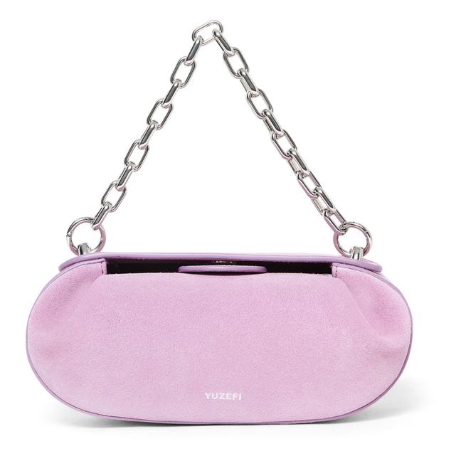 Dinner Roll Suede Bag | Violeta