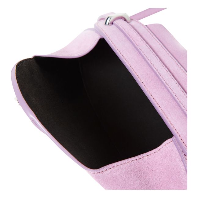 Dinner Roll Suede Bag | Violeta