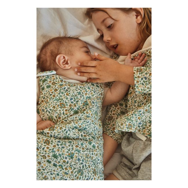 Imran Liberty Print Baby Sleeping Bag Grün