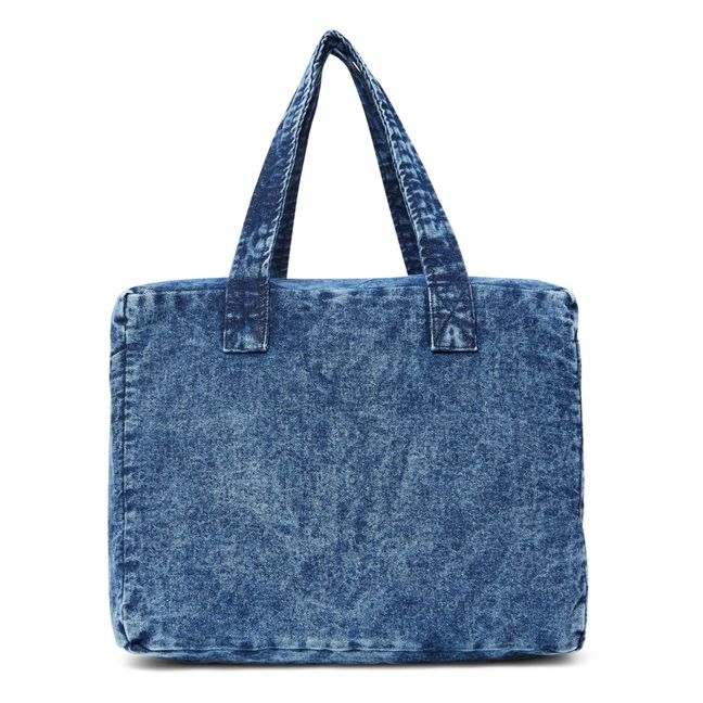 Tasche Célestins 24H aus recycelter Baumwolle | Blue Snow