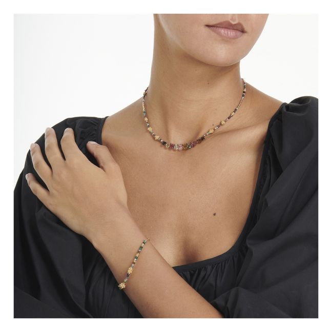 India V2 Multico collar | Dorado