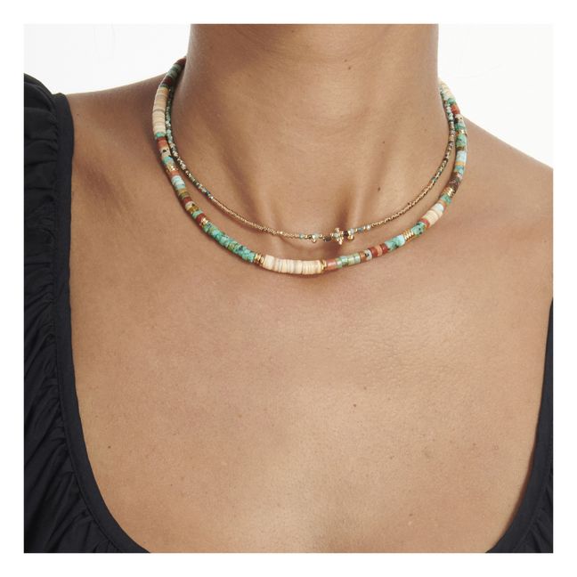 Collier Diego 2 | Bleu turquoise