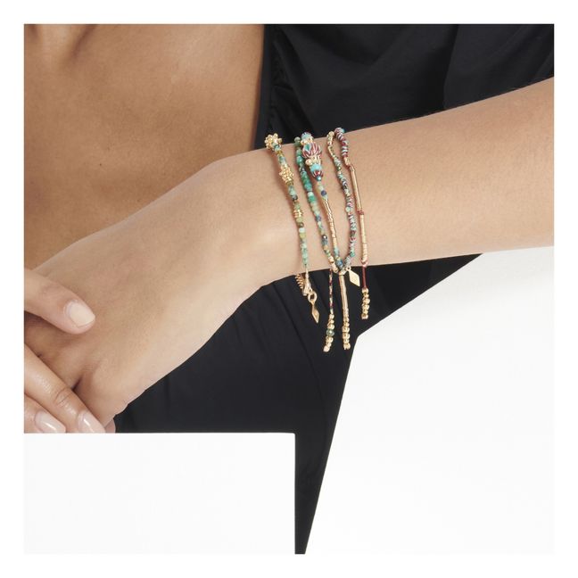 Armband Charm Africa | Blau