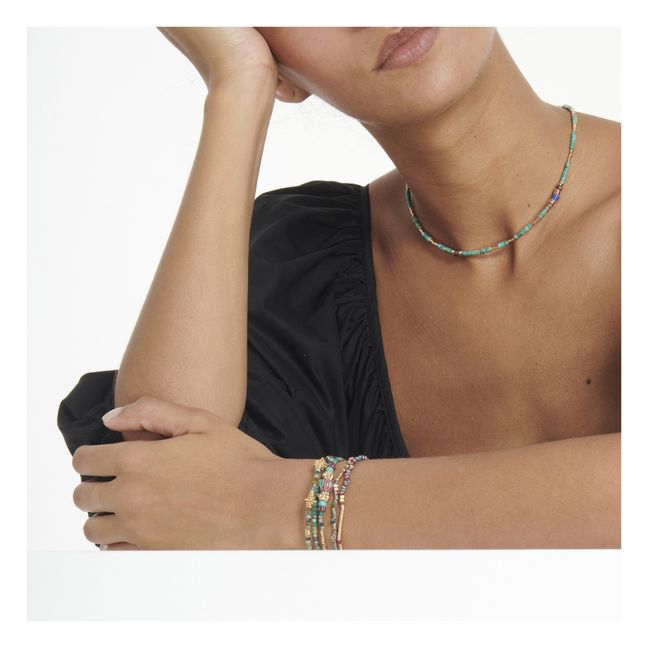 Pulsera Romane V6 Turquesa | Azul Turquesa