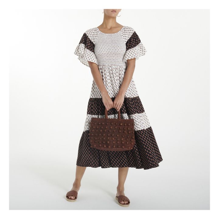 Soraya Maxi Print Dress Natur- Produktbild Nr. 1