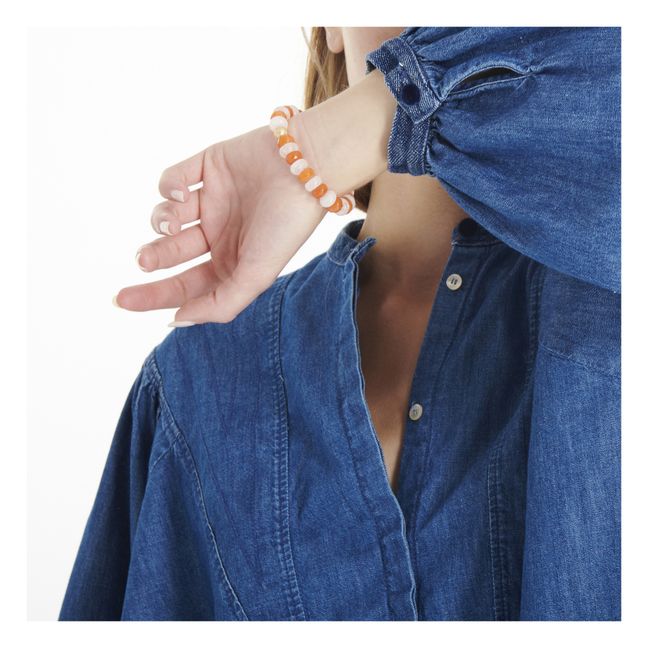 Bohemian Lightweight Denim Blouse  | Azul Marino