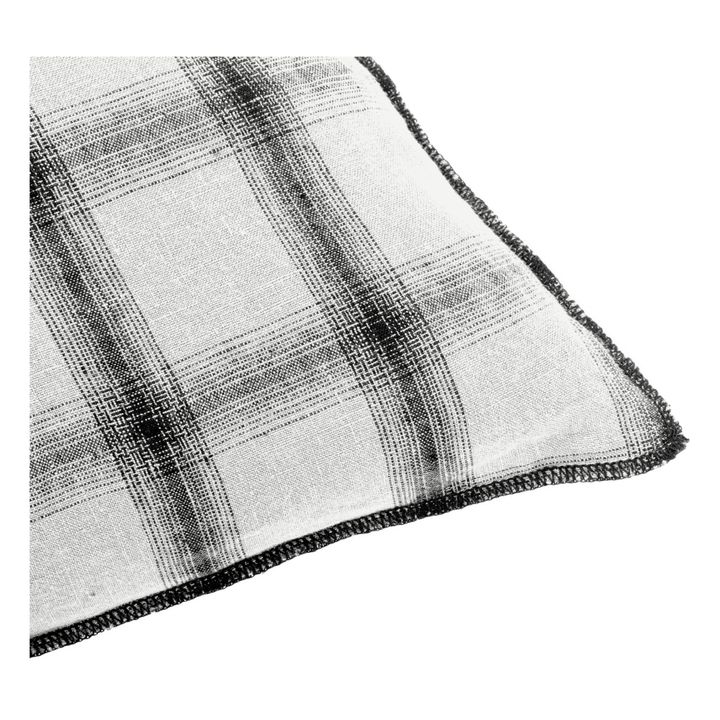 Highlands Washed Linen Pillowcase | Blanco- Imagen del producto n°4