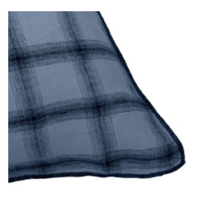 Highlands Washed Linen Pillowcase | Nachtblau
