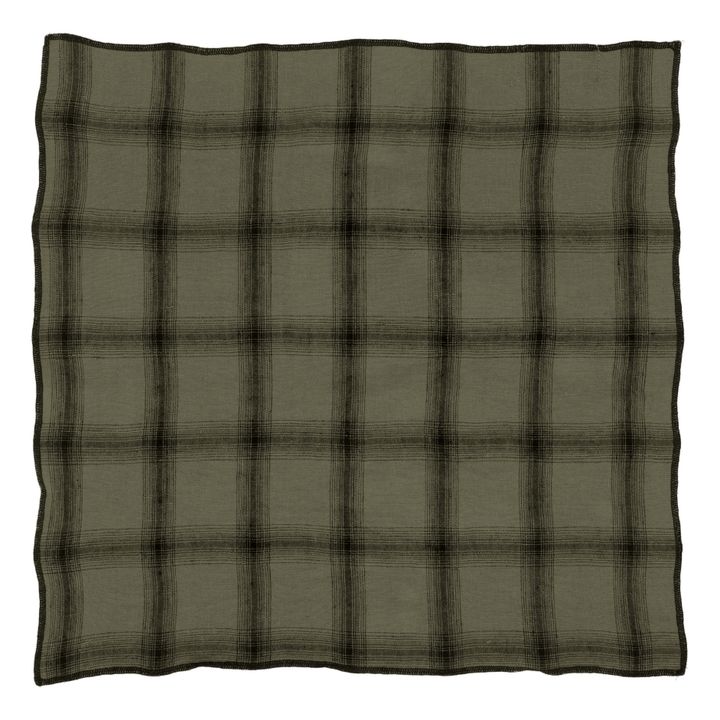 Highlands Washed Linen Napkins - Set of 4 | Khaki- Product image n°1