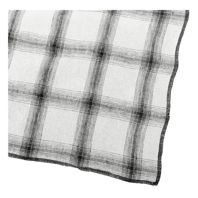 Serviettes de table Highlands en lin lavé - Set de 4 | Blanc