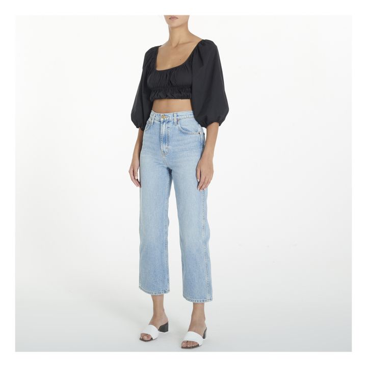 Jean Taille Haute Plein | Light Vintage- Image produit n°1