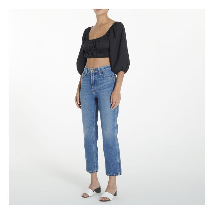 Louis High-Waisted Jeans | Sydney Clean Blue- Product image n°0
