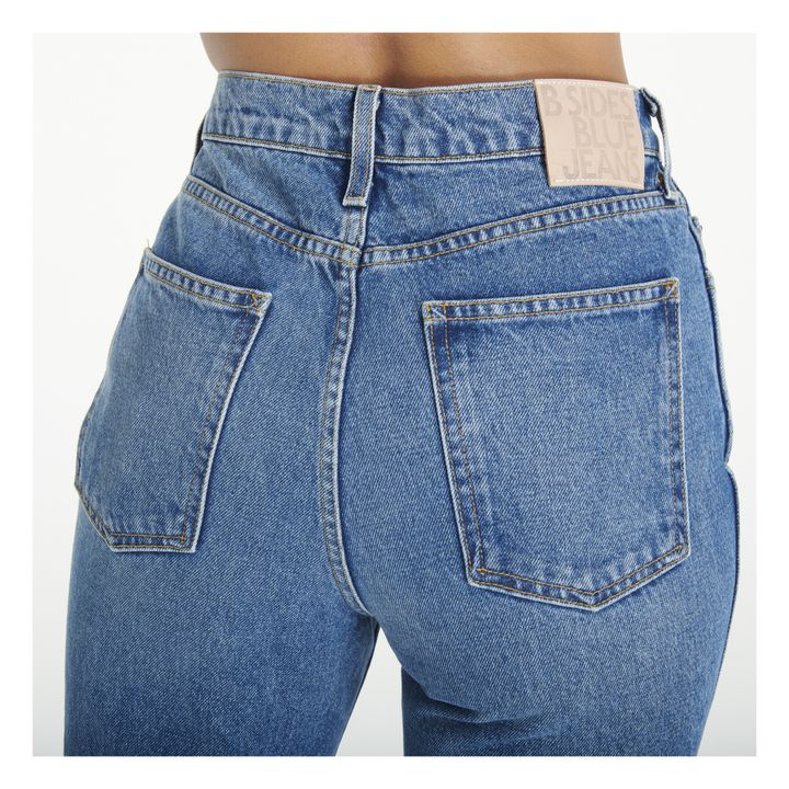 Hose mit hoher Taille Louis  | Sydney Clean Blue- Produktbild Nr. 3